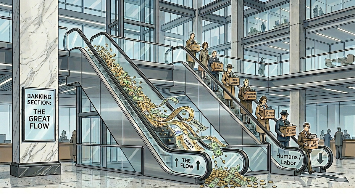 The AI Bet Corporate America Actually Made (It Wasn't Productivity)